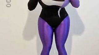 Xelphie Leotard Breast Inflation