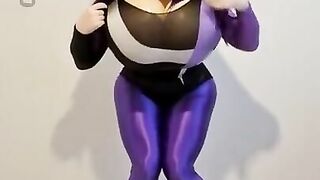 Xelphie Leotard Breast Inflation