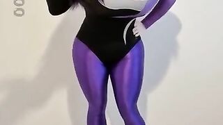Xelphie Leotard Breast Inflation