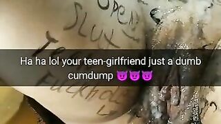 Your teen girlfriend is our free public college cumdump!