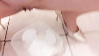 PISSING PUSSY, Female Pee Hole Close Up, Amateur Squirt, BIG BOOBS, Big Tits