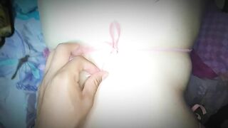 Cheating Girlfriend Wears Sexy Lingerie Blindfolded To Be A Hot Wife, Part 7