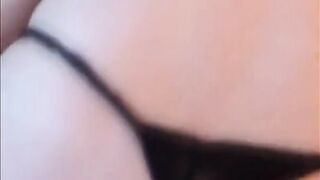 She wants my Dick so Badly, she didn’t even take off her Thong