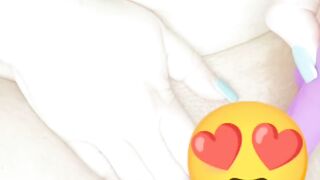 Stephanie Benitez playing with her pussy (censored)