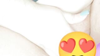 Stephanie Benitez playing with her pussy (censored)