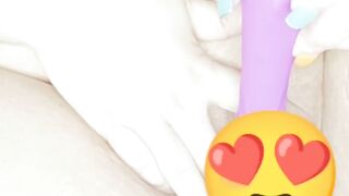Stephanie Benitez playing with her pussy (censored)
