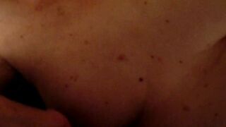 She is horny, my small cock cums quickly