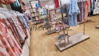 Risky Public Flashing Boobs I Show my Boobs to a guy working in SM Department Store Real Stranger