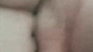 Step Mom gets fucked in back seat by step son best friend and creampie her pussy..she begs him to impregnate her
