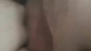 Step Mom gets fucked in back seat by step son best friend and creampie her pussy..she begs him to impregnate her