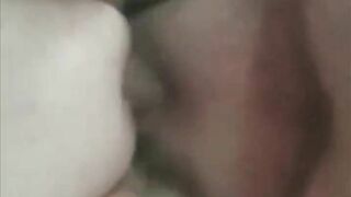 Step Mom gets fucked in back seat by step son best friend and creampie her pussy..she begs him to impregnate her