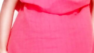 Horny bhabhi showing her big tits and rubbing pussy hard
