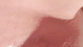 Best squirt orgasm while watching Glory hole porn