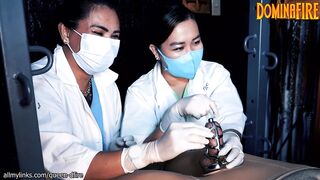 Medical Sounding CBT in Chastity by 2 Asian Nurses