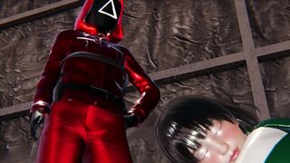 [3dhentai] Squid Games Sex Red Light Green Light (Part 1)