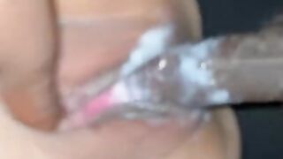 Creamy Asian Fat pussy