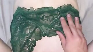 sexy girl doing the best ball sucking and blowjob POV