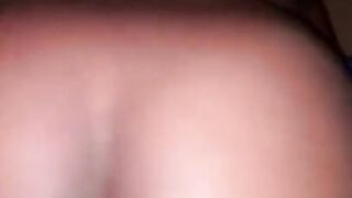 Riding my ass on his sweet dick till he cums