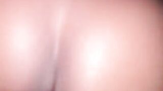 Riding my ass on his sweet dick till he cums