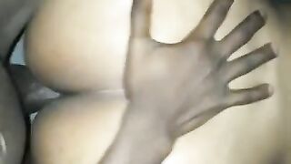 BANGBROS. EBONY ASS FUCKED HARD AND CREAMPIED (POV)