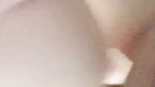 Close-up doggy fuck n cum on ass