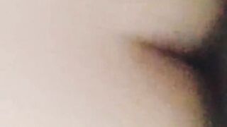 Close-up doggy fuck n cum on ass