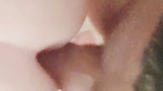 Close-up doggy fuck n cum on ass