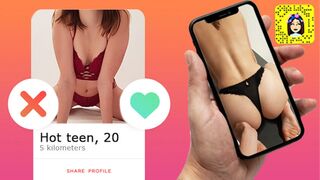 Plan Tinder se fait prendre sur la table en direct sur Snapchat