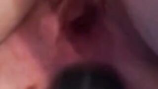 Old Vid Ass Fucking SLUTY WIFE with Dildo