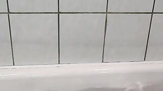 undress a little in the water