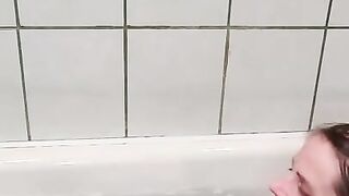 undress a little in the water