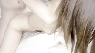 10代彼女にバックから無許可中出し【中出し】【無修正】【日本人】