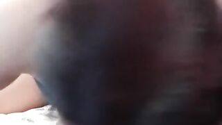 White slut deep throat