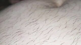 Step mom with her mouth make step son cum in 20 seconds - perfect blowjob with cum on her throat