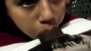 teen whore extracting milk from her boyfriend with a big cock
