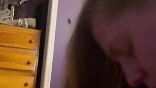 Deepthroating big cock
