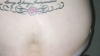 Taped open asshole