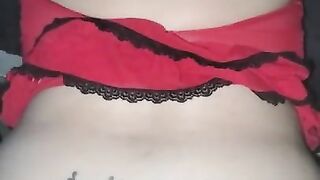 Taped open asshole