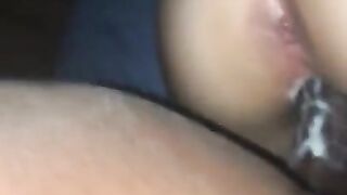 Slim thick redbone getting fucked hard