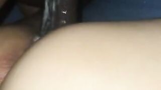 Slim thick redbone getting fucked hard