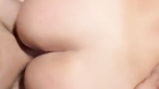 Doggystyle quickie with big booty Latina