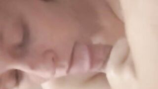 Gf sucking dick first time