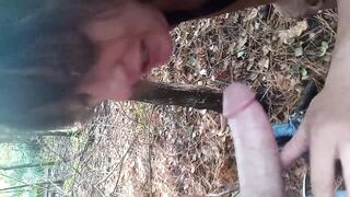 Skank sucks dick in Alabama backwoods