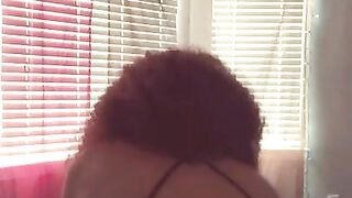 Chubby Sexy Curly Redhead Teen Solo Masturbation