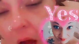 Eye Rolling Interracial Orgasm
