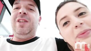 I met a girl at the mall and took her to the car, she had the biggest clitoris I've ever seen!
