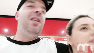 I met a girl at the mall and took her to the car, she had the biggest clitoris I've ever seen!