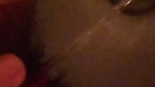 Virgin pisses in slow motion loudly and with sound