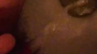 Virgin pisses in slow motion loudly and with sound