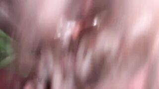 Fucked her outside the car and got some top inside nutted on her ass